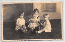 LUXEMBOURG 1934 - Carte Photo Les Enfants Grand Ducaux, Altesses Royales De Luxembourg - Famille Grand-Ducale