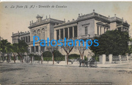 228860 ARGENTINA BUENOS AIRES LA PLATA DIRECCION DE ESCUELAS POSTAL POSTCARD - Argentina