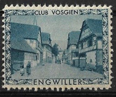 CLUB VOSGIEN ENGWILLER ** - Turismo (Vignette)