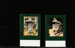 Nations Unies (Vienne) YT 257/8 Obl : Les Guerriers D'argile - 1997 - Used Stamps
