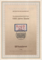 Germany Deutschland 1994-01 1000 Jahre Stade, Canceled In Bonn - 1991-2000