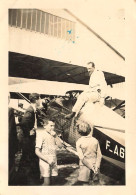 La Baule * Aviation Meeting * Aviateur Jérôme CAVALLI Avion Aérodrome * Cavalli 1938 * Photo Ancienne 9x6.5cm - La Baule-Escoublac