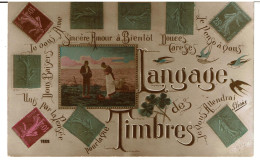 LANGAGE DES TIMBRES  -  SEMEUSES - FANTAISIE - 1222 - Postzegels (afbeeldingen)