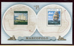 Canada ** Bloc 33 - Voiliers - Unused Stamps