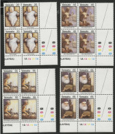 VANUATU N° 788 à 791 En Blocs De 4 Neufs ** (MNH). "Noël". TB - Vanuatu (1980-...)