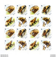 Fauna. WWF. Ghiottone 2004. - Blocks & Sheetlets & Panes