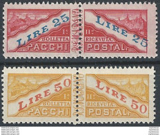 1946 San Marino Pacchi 2v. MNH Sass. N. 31/32 - Autres & Non Classés