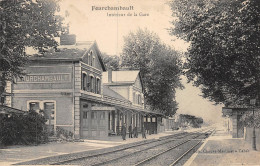 P-24-Mi-Is-1905 : FOURCHAMBAULT. LA GARE DE CHEMIN DE FER - Altri & Non Classificati