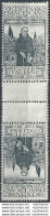1926 Italia San Francesco 30c. Tete-beche MNH Sassone N. 193 - Autres & Non Classés