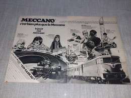 Publicité Jouets Meccano - Advertising