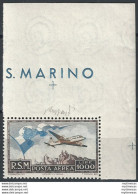 San Marino 1951 Lire 1.000 Adfa MNH Sassone A N. 99 - Otros & Sin Clasificación