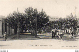MAROC  KÉNITRA  Avenue De La Gare - Other & Unclassified