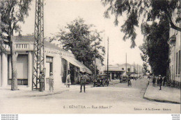 MAROC  KÉNITRA  Rue Albert 1er - Sonstige & Ohne Zuordnung