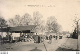 D41  LAMOTTE BEUVRON  Le Marché  ..........  Carte Peu Courante - Lamotte Beuvron