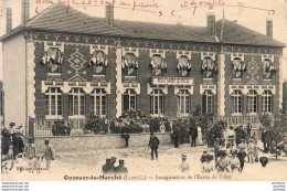 D41  OUZOUER LE MARCHÉ  Inauguration De L'École De Filles - Andere & Zonder Classificatie