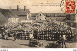 D72  MALICORNE Industrie Locale  Fabrique De Poteries En Grès Usine Du Sablon Gve Dubois - Malicorne Sur Sarthe