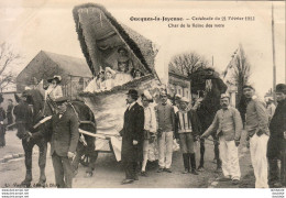 D41  OUCQUES LA JOYEUSE  CAVALCADE DU 21 FÉVRIER 1912 Char De La Reine Des Mers - Other & Unclassified