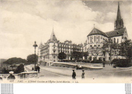 PAU  L'Hôtel Gassion Et L'Eglise Saint-Martin ..... ( Ref FB377 ) - Pau