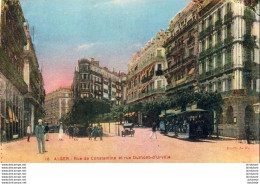 ALGERIE  ALGER   Rue De Constantine Et Rue Dumont- D'Urville  ..... - Alger