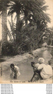 ALGERIE  SCENES ET TYPES  Au Bord D'une Séguia  ..... ( Ref FF1687 ) - Scenes