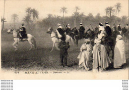 ALGERIE  SCENES ET TYPES  Fantasia ..... ( Ref FF1578 ) - Scènes & Types