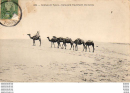 ALGERIE  SCENES ET TYPES  Caravane Traversant Les Dunes  ..... ( Ref FF1660 ) - Scene & Tipi