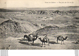 ALGERIE  SCENES ET TYPES  Désert Du Sahara- Vue Prise Du Col De Sfa  ..... ( Ref FF1835 ) - Plaatsen