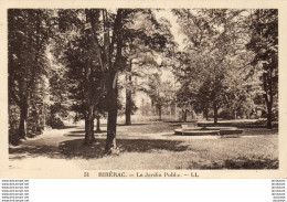 D24  RIBERAC   Le Jardin Public - Riberac