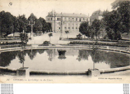 D88  EPINAL  Le Collège Vu Du Cours  ..... - Epinal