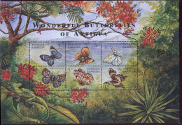Antigua Et Barbuda ** N° 2658 à 2663 En Feuillet - Papillons - Antigua Und Barbuda (1981-...)