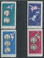 Bulgaria:Unused Stamps Serie Cosmonauts, Spaceships, 1969, MNH - Europa