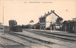 P-24-Mi-Is-1907 : GUER. LA GARE DE CHEMIN DE FER - Guer Cötquidan