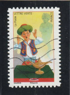 FRANCE 2021 Y&T 2043  Lettre Verte Conte Merveilleux - Used Stamps