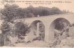 "/"48 - Lozère - Nouvelle Ligne Chemin De Fer Ste Cécile Andorge-Florac - 5ème Vue Le Pont Et L' Usine Au Collet De Dèze - Sonstige & Ohne Zuordnung