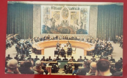 Uncirculated Postcard - USA - NY, NEW YORK CITY - UNITED NATIONS, SECURITY COUNCIL CHAMBER - Places