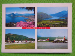 LUGANO-AGNO   /  AEROPORT / AIRPORT / FLUGHAFEN - Aérodromes