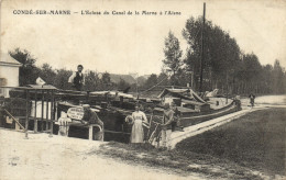 Condé Sur Marne - L'écluse Du Canal De La Marne à L'aisne - Andere & Zonder Classificatie