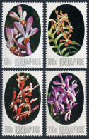 Singapore 247-250, MNH. Michel 250-253. Aranda Orchids, 1976. - Singapour (1959-...)