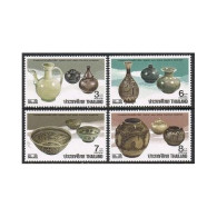 Thailand 1517-1520, Hinged. Michel 1544-1547. BANGKOK-1993. Pottery, Bowl, Jar. - Tailandia