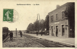 Conflans Sur Seine - La Gare - Andere & Zonder Classificatie