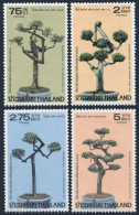 Thailand 971-974,lightly Hinged.Michel 981-984. Letter Week 1981:Dwarfed Trees. - Thaïlande