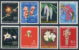 Thailand 477-484,hinged.Michel 493-500. Orchids 1967.Ascocentrum Curvifolium, - Thaïlande