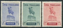 Thailand 312-314,lightly Hinged. Mi 322-324. King Somdech P'ya Chan Taksin,1955. - Thailand