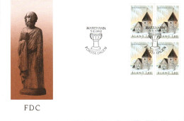 ALAND FDC 1992 EGLISE - Aland