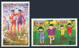 Thailand 1338-1339, MNH. Mi 1355-1356. Children's Day, 1990. Jumping Rope,Sports - Thailand