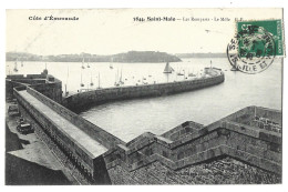 35  Saint Malo - Les Remparts - Le Mole - Saint Malo
