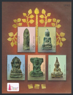 Thailand 2178g Sheet Taipei-2005,MNH. Buddha Amulets.2004. - Tailandia