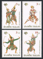 Thailand 2180-2183, MNH. TAIPEX-2005. Dancers In Play Chuck Nark. - Tailandia