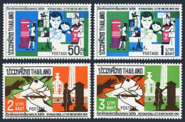 Thailand 532-535,MNH.Michel 548-551. Letter Writing Week 1969. - Tailandia