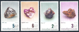 Thailand 1345-1348, MNH. Mi 1363-1366. Minerals 1990. Tin, Zinc, Lead, Fluorite. - Thailand